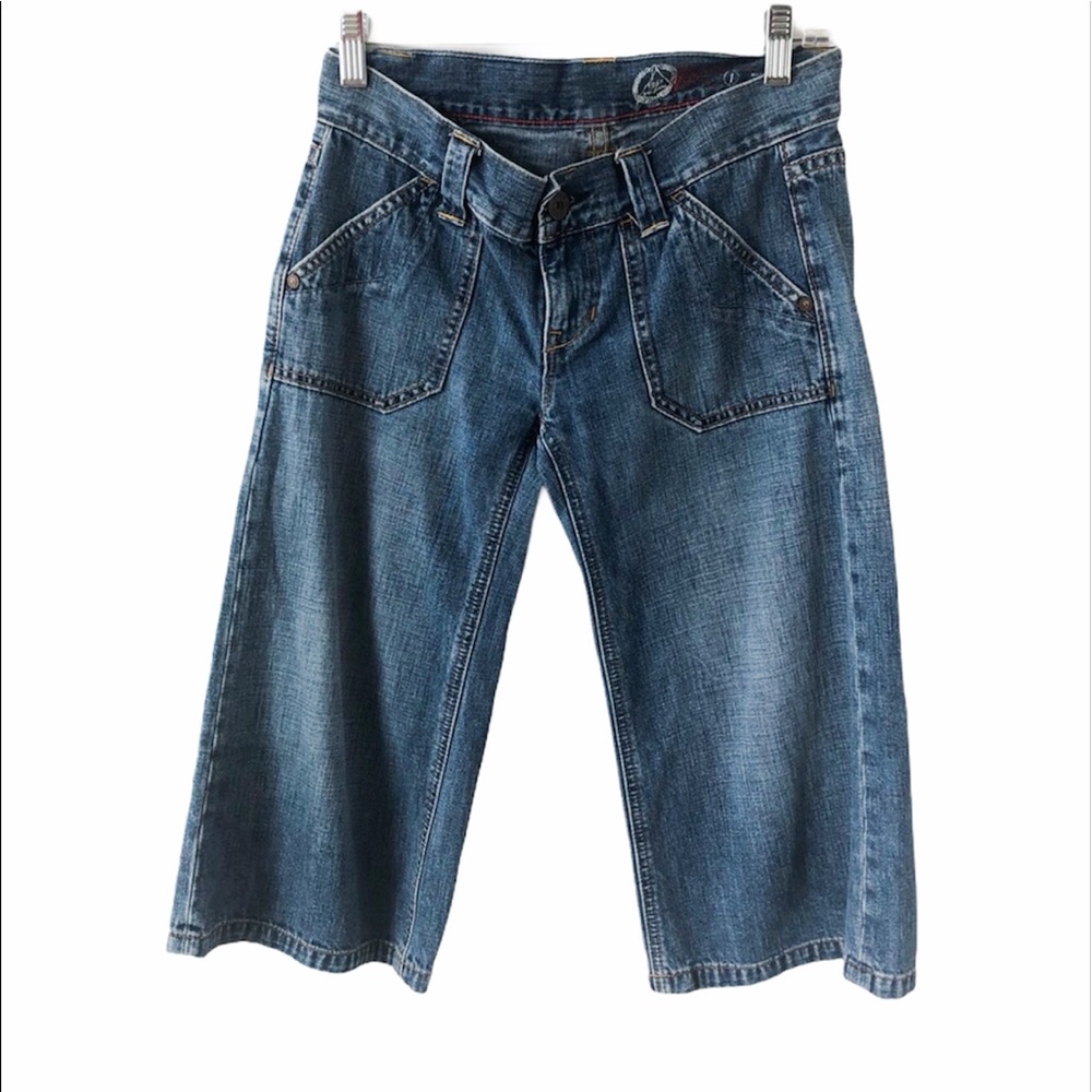 GAP 1969 Limited Edition Wide Leg Capri Jean Sz 1